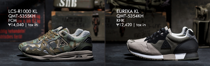 le coq sportif×KICKS LAB. | LCS-R1000 KL & EUREKA KL