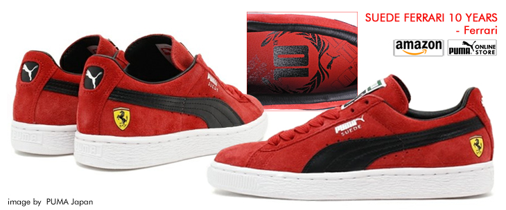 PUMA SUEDE FERRARI 10 YEARS