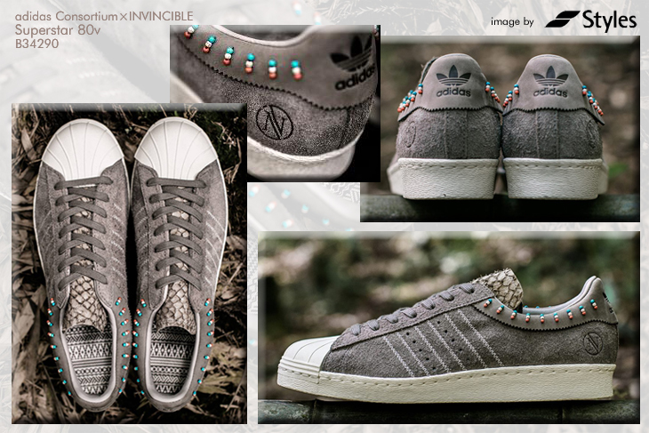 Superstar 80v | adidas Consortium×INVINCIBLE 