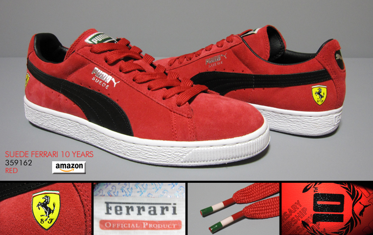 PUMA SUEDE FERRARI 10 YEARS