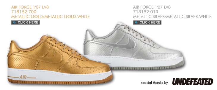 AIR FORCE 1'07 LV8 | 718152-013、718152-700