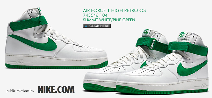 AIR FORCE 1 HIGH RETRO QS | 743546-104