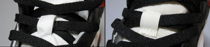 AIR JORDAN 1 RETRO HIGH OG "BLACK TOE" (つま黒) 比較画像!