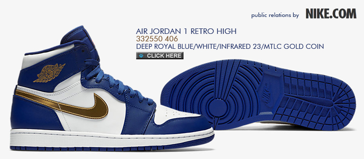 AIR JORDAN 1 RETRO HIGH | 332550-406