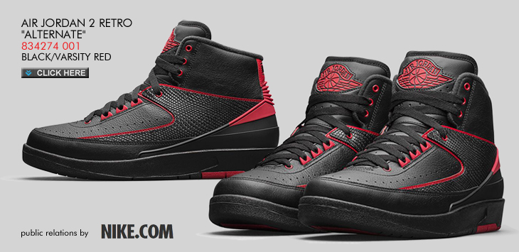 AIR JORDAN 2 RETRO "ALTERNATE" | 834274-001