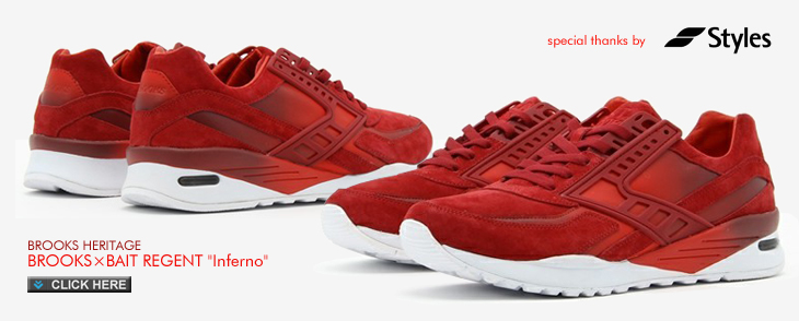 BROOKS×BAIT REGENT "INFERNO"