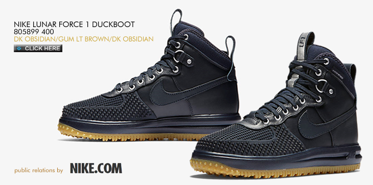 NIKE LUNAR FORCE 1 DUCKBOOT | 805899-400