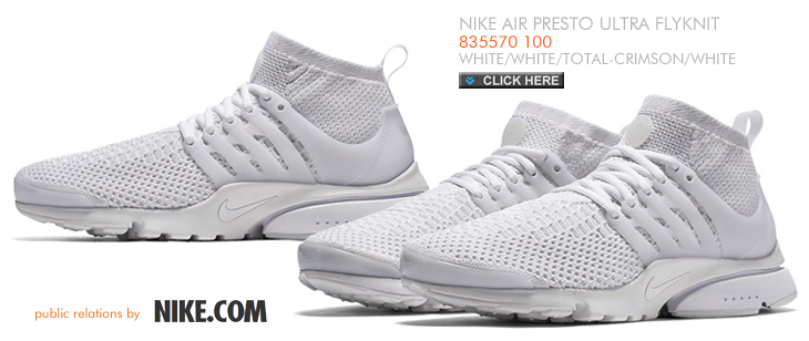 NIKE AIR PRESTO ULTRA FLYKNIT | 835570-100