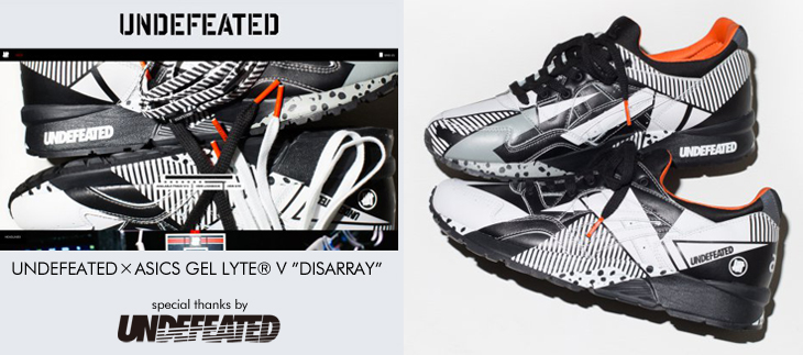 UNDEFEATED×ASICS GEL LYTE® V "DISARRAY"