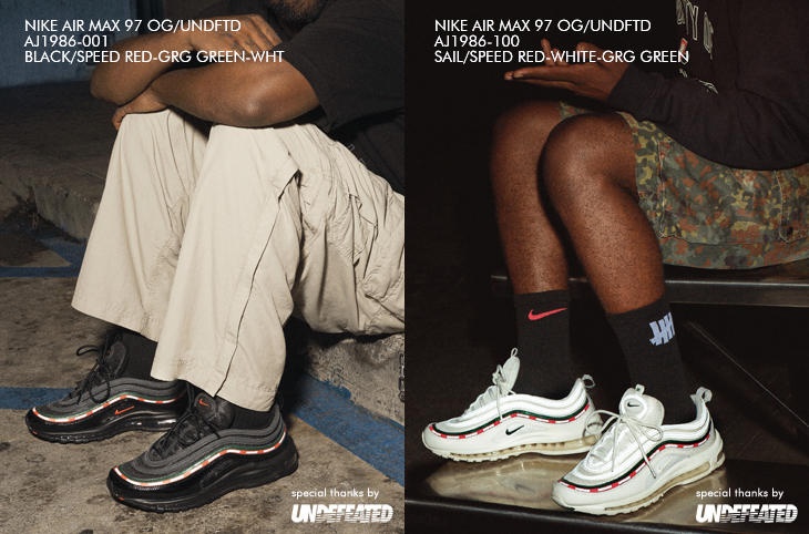 NIKE AIR MAX 97 OG / UNDFTD | AJ1986-001 | AJ1986-001