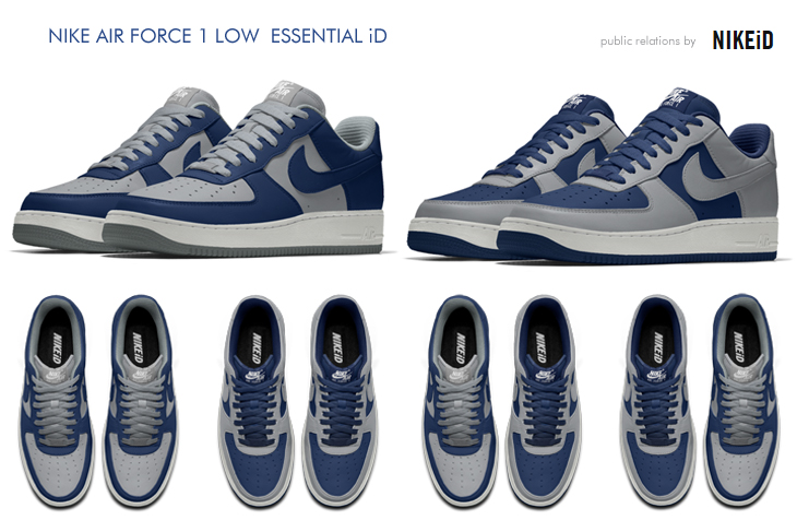 NIKE AIR FORCE 1 LOW  ESSENTIAL iD