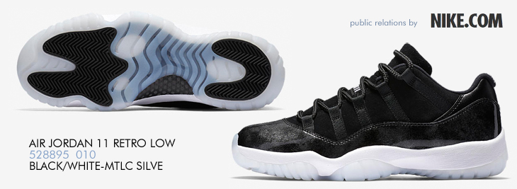 AIR JORDAN 11 RETRO LOW | 528895-010