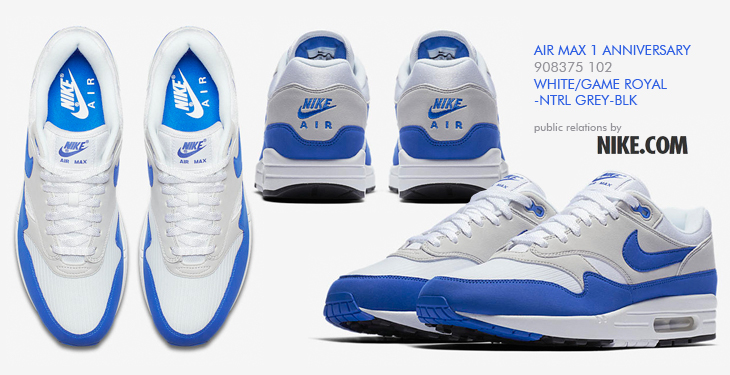 AIR MAX 1 ANNIVERSARY | 908375-102