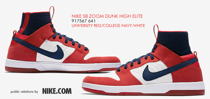 NIKE SB ZOOM DUNK HIGH ELT QS | 917567-641