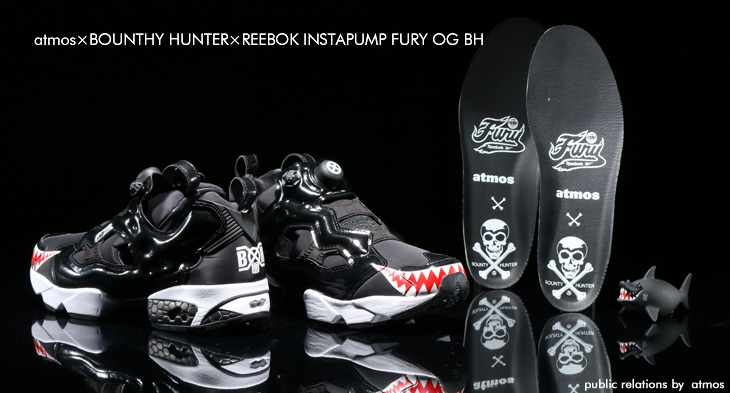 atmos×BOUNTHY HUNTER×REEBOK INSTAPUMP FURY OG BH