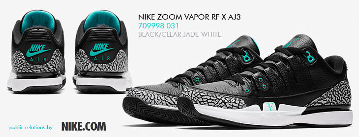 NIKE ZOOM VAPOR RF X AJ3 | 709998-031