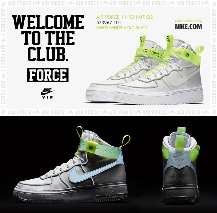 AIR FORCE 1 HIGH '07 QS | 573967-101