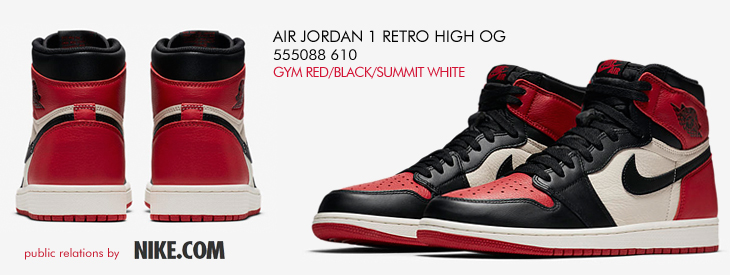 AIR JORDAN 1 RETRO HIGH OG | 555088-610