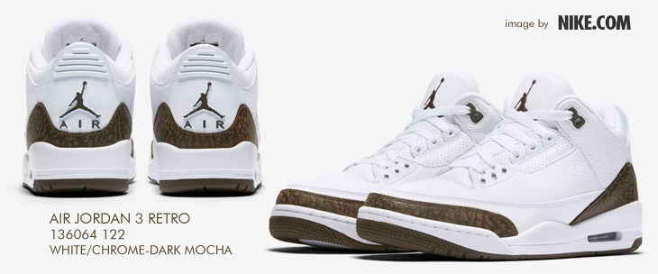 AIR JORDAN 3 RETRO "MOCHA" | 136064-122