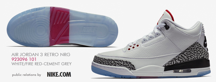 AIR JORDAN 3 RETRO NRG | 923096-101