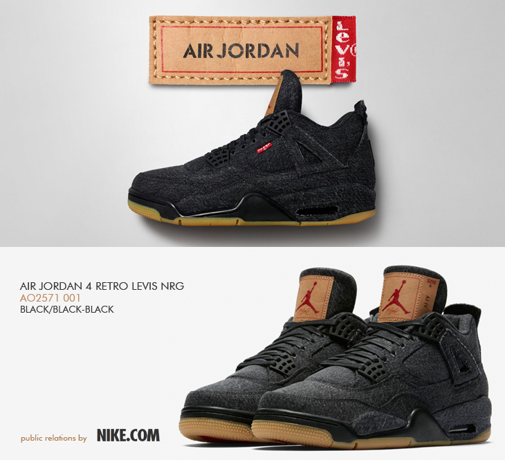 AIR JORDAN 4 RETRO LEVIS NRG | AO2571-001