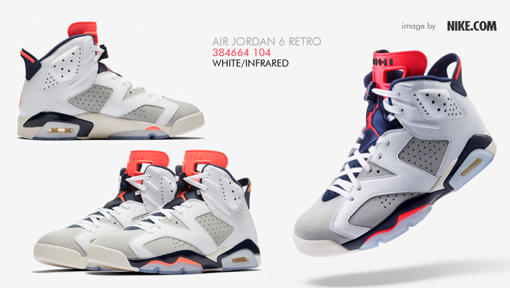 AIR JORDAN 6 RETRO | 384664-104