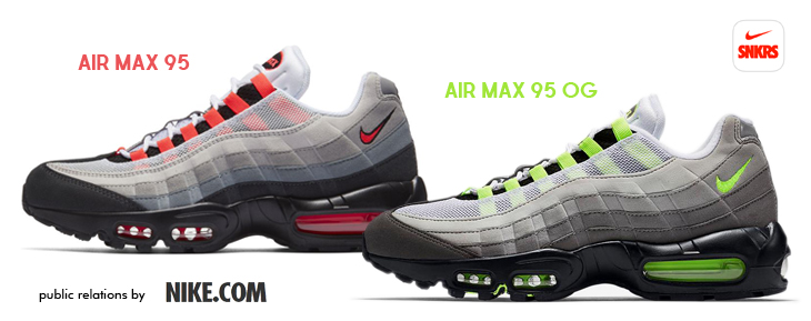 Restock | AIR MAX 95 OG & AIR MAX '95