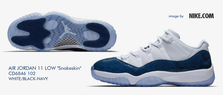 AIR JORDAN 11 LOW "Snakeskin" | CD6846-102