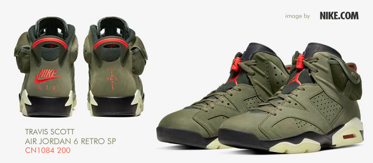 AIR JORDAN 6 RETRO SP "TRAVIS SCOTT" | CN1084-200