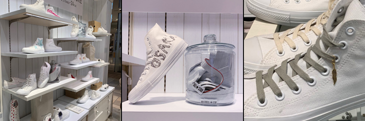 White atelier BY CONVERSE POP-UP STORE | OSAKA LUCUA 1100