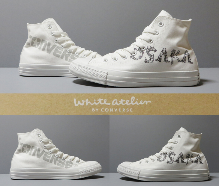 White atelier BY CONVERSE POP-UP STORE | OSAKA LUCUA 1100