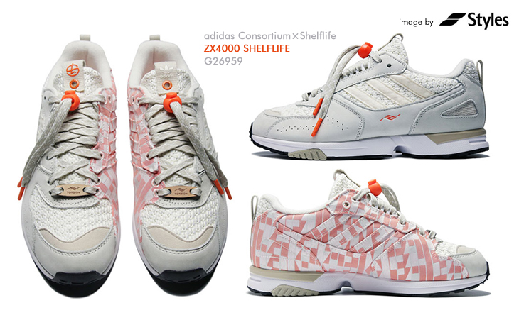 ZX4000 SHELFLIFE |  adidas Consortium×Shelflife