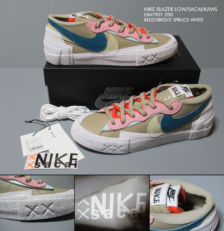 NIKE BLAZER LOW/SACAI/KAWS | DM7901-200